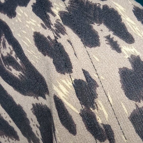 VERTIGO Paris leopard print coat Sz M - Picture 12 of 12